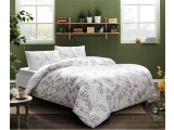 Set lenjerie de pat ranforce "Julianne" p/u 1 pers.,160*220 cm, roz, 3 pcs
