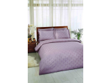 Set lenjerie de pat Jakar, "Cross" Lila, p/u 2 pers., 200*220 cm, 6 piese