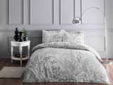 Set lenjerie Satin 2 pers, 200*220cm "LEANDRO", 4 piese