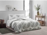 Set lenjerie de pat Ranforce "Lenora" p/u 2 pers., 200*220 cm, verde, 4 pcs
