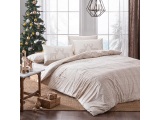 Set lenjerie de pat Ranforce "Lovelight" p/u 2 pers., 200*220 cm, 4 pcs