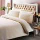 PREMIUM BASIC STRIPE Set lenjerie de pat KING SIZE, 220*240, Crem, 6 pcs , 1 cm