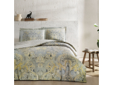 Set lenjerie de pat satin "Giselle", p/u 2 pers, 200x220 cm, crem, 4 pcs
