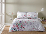 Set lenjerie de pat Digital satin "Messe", p/u 2 pers, 200x220 cm, 6 pcs
