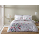 Set lenjerie de pat Digital satin "Messe", p/u 2 pers, 200x220 cm, 6 pcs