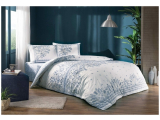 Set lenjerie de pat Ranforce "Robin" p/u 1 pers., 160*220 cm, lila, 3 pcs