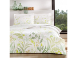 Set lenjerie de pat saten "Mindy",p/u 2 pers., 200*220 cm, verde, 4 pcs.