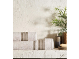 Prosop "Border" cotton, 90*150 cm, bej, 1 buc