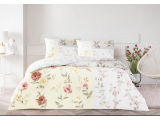  Set lenjerie de pat Ranforce "Sandra" p/u 1 pers., 160*220 cm,  3 pcs