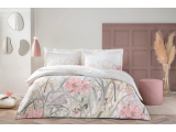 Set lenjerie de pat satin "Jessica", p/u 2 pers 200x220 cm, 4 pcs